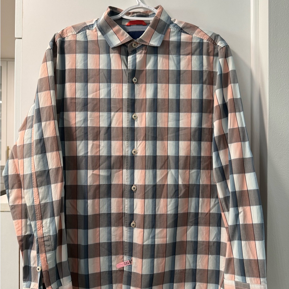 Tommy Bahama Men’s Checkered Shirt